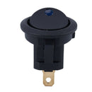 4x Mini Round Blue LED Indicator Toggle Switch 3 Pin On-Off 12V DC M2Q4