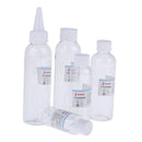 5Pcs Lightweight Portable Spice Jar Pepper Salt Sugar Shaker Bottle for Home,
