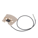 Wood 4/4 Violin Bridge Internally Mounted Piezo Pickup
