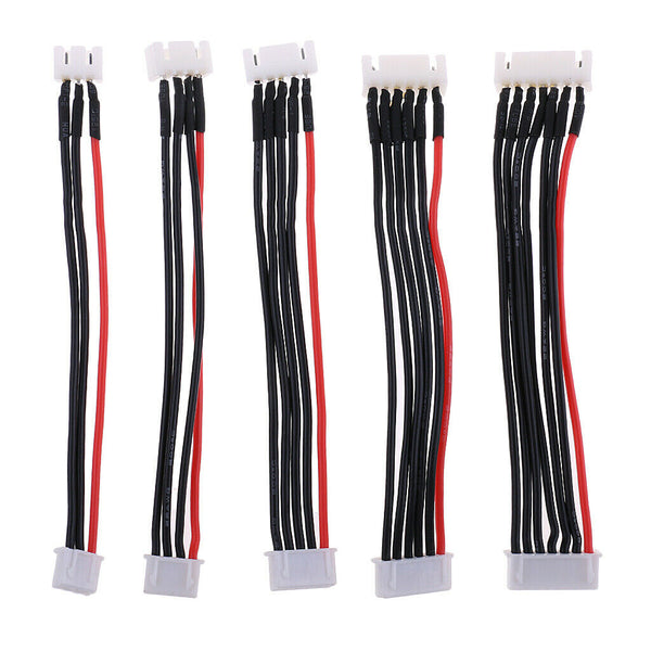 5pcs JST XH 2.54 Extension Cable Wire Male to Female for RC Lipo Charging