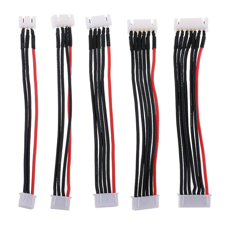 5pcs JST XH 2.54 Extension Cable Wire Male to Female for RC Lipo Charging