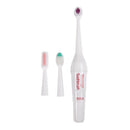 High Quality Electric Massage Toothbrush Massager + 3 Brush Heads Pink T2C2