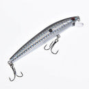10cm/8.5g artificial hard lures fishing baits with two wobble floating hooks 3C