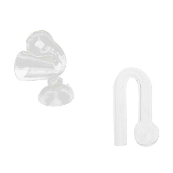 2Pcs Aquarium Crystal Glass CO2 Detector CO2 Concentration Indicator 1#