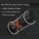 280 Pcs Car Amplifier Heat-Shrink Tubing 3:1 Dual Wall Adhesive Heat Shrink