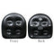 2 Pack Outdoor Spa Booster Seat Water Air Inflatable Hot Tub Cushion Black