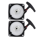 2Pcs/Set Professional Pull Starter Assembly For 33cc 36cc Strimmer Hedge Trimmer