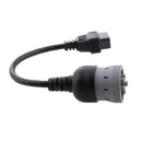6 Pin J1708 to 16 Pin OBD2 Female Interface Diagnostic Cable Adapter