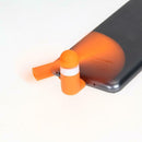 Portable 2 in 1 Cell Phone Mini Electric Fan Cooling Cooler 5Pcs