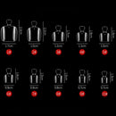 1000pcs DIY Nail Art Full False Foot Toe Nail Tips Acrylic Gel Clear Color