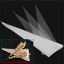 50x Cone Clear Candy Birthday Party Gift Display Cellophane Cello Treat Bag`3C