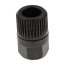 V-Belt Free Wheel Pulley Removal Alternator 33T Socket Tool for Benz Volvo