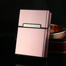 Aluminum plastic Cigar Cigarette Box Holder Pocket Storage Hard Case