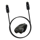 Toslink Digital Optical Audio Cable (3 Feet) Home Theater Fiber Optic Toslink
