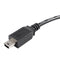 1.5m Mini USB B 5pin Male To Female Extension Cable Cord Adapter Black