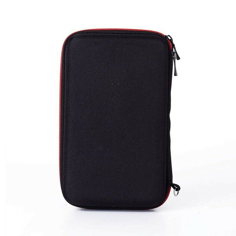 Shaver Case Travel Electric Shaver Storage Organizer Carrying Bag (Red Zipp K2W3
