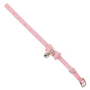 3x CAT KITTEN PUPPY COLLAR ADJUSTABLE SAFETY BUCKLE NECK STRAP WITH BELL PINK