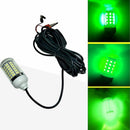 12V LED Green Underwater Submersible Night Fishing Light Crappie Shad Squid B B7