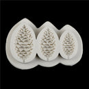 Pine cones Silicone Mold Fondant Mold Cake Decorating Tools Chocolate Mould  BX