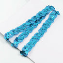8x 1 Yard Paillette Sequins Ribbon Lace Trim Sewing Applique for Party 18mm