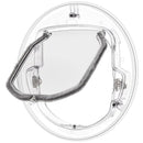 Cat Flap Door, 4 Way Locking Cat Doors, Small Pet Door for Cats, Small Dogs