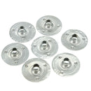 100PCS  Candle Wick Metal Sustainer 12mm Durable Tabs Pack of