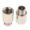 1 Pair O2 Oxygen Sensor Adapter Spacer Extenders Bung Isolator M18x1.5 38mm