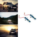 1 Pair H3 LED Light Bulbs 3030 6SMD 36W 6000K Car Headlights Fog Lamp Bulbs