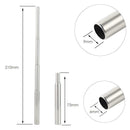 Reusable Stainless Steel Metal Folding Drinking Straw Collapsible Straw Bar Wine