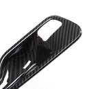 2Pcs Carbon Fiber ABS Interior Door Handle Bowl Cover Trim for BMW 3 4 Seri P7U1