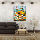 Painting By Numbers Kit DIY Insect Sunflower Canvas Oil Art Picture Craft A