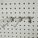 50 Pcs Peg Board Hooks Wall Shelf Tool Hangers Organizer Storage Display Ha