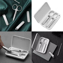 Women Men Manicure Pedicure Set Finger Toe Nail Clippers Scissors Grooming Kit