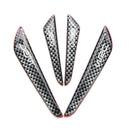 4X Real Carbon Fiber  Car Side Door Edge Protection Guards Stickers ME