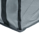 Pet Car Safety Seat Breathable Waterproof Cat Dog Travel Carrier Bag (Grey) A