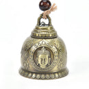 buddha statue pattern bell blessing feng shui wind chime for good luck fortune F