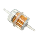 Universal Motorcycle Car Inline Fuel Petrol Filter Fits 6mm 8mm Pipes for Fuel