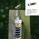 12cm 3/4 inch Thread Garden Water Quick Coupling Tubing Pipe Hose Connector