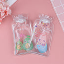 Transparent Cartoon Student Random PVC Hot Water Bottle Hand Warmer B&+