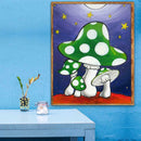 5D DIY Diamond Painting Full Drill Cross Stitch Kit Wall Art (Mushroom03)