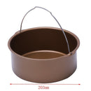 1pcs Air Fryer Non-Stick Baking Barrel Cake Pan-Power Air Fryer Baking Barr H2T4