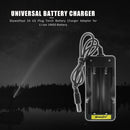 Skywolfeye USB Flashlight Torch Battery Charger Adapter for Li-ion 18650 Battery
