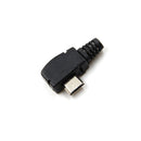 2pcs Angle Micro USB 5 P Port Male Plug Socket ConnectorME