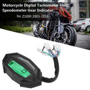 Motorcycle Tachometer Hour Meter Digital Speedometer Gear Indicator for Kaw