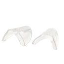 1 Pair Spec Shields Clear Side Shield For Safety Glasses Clip On New-AU