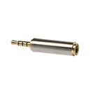 Premium 2.5mm to 3.5mm Audio Jack Adapter and 3.5mm Male Stereo Audio Extension