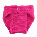 Sweet Owl Baby Girl photoshoot Knit Crochet Costume Beanie + Pants