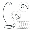 5PC Christmas Bauble Holder Ornaments Hanging Display Stand Hanger Metal L shape