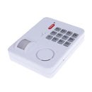 Wireless motion sensor alarm with security keypad PIR home garage FUJ %a