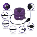 Valve With Steel Ball Three-Layer Cervical Traction Device For Neck Shoulde